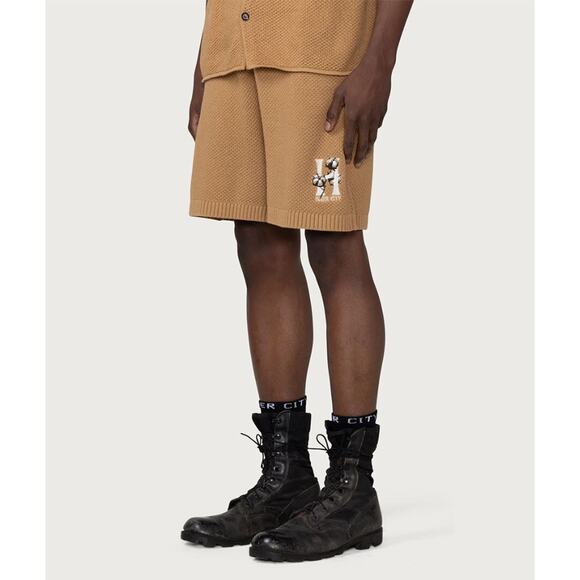 HTG Honor the Gift, Knit H Shorts, Caramel Brown, XXL, NWT - Picture 2 of 6